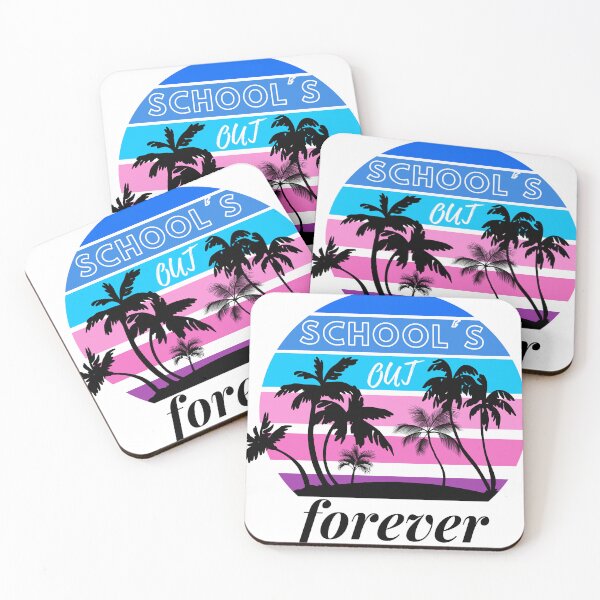 Item preview, School's out forever Happy last day of school gift for teacher designed and sold by KINGOSTORE ⭐⭐⭐⭐⭐.