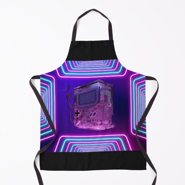 Artikelvorschau, Von Cyberpunk inspirierte transparente Game Boy-Farbe – futuristisches Spielerlebnis in Hellviolett entworfen und verkauft von RIAiCreations.