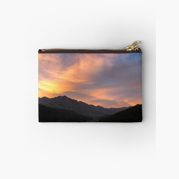 Item preview, Rocky Mountain Watercolor Sunrise Photo designed and sold by shayleymarie.