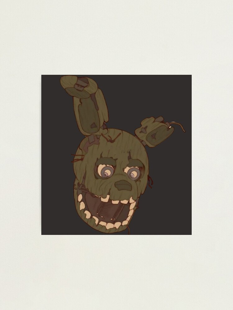 Nightmare Unleashed: Springtrap from FNAF in Art Art Board Print for Sale  by Star S2 Arts