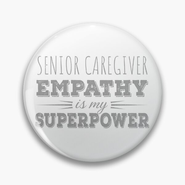 Artikelvorschau, Senior Caregiver – Empathie ist meine Superkraft entworfen und verkauft von gmalecki.