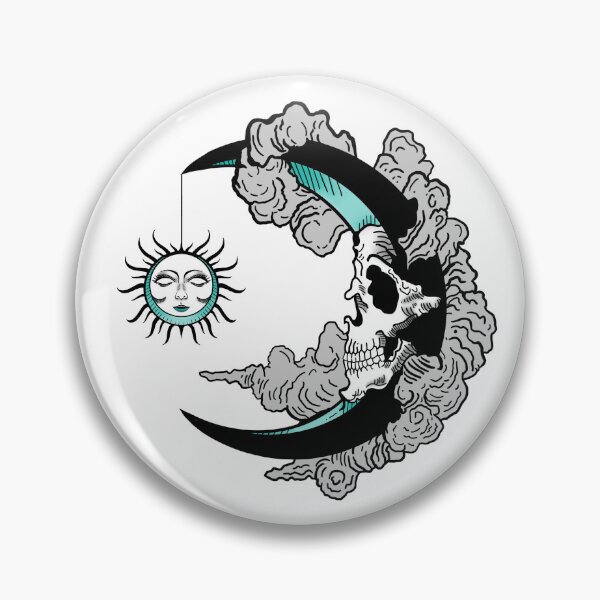 Item preview, Sun & Moon (Aqua) designed and sold by CoheedCrafts.