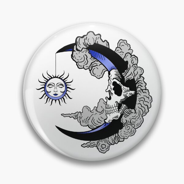 Item preview, Sun & Moon (Blue) designed and sold by CoheedCrafts.