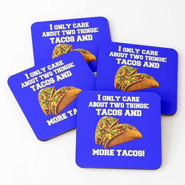 Item preview, Funny Taco Lover I Only Care About Two Things: Tacos And More Tacos designed and sold by fantasticdesign.