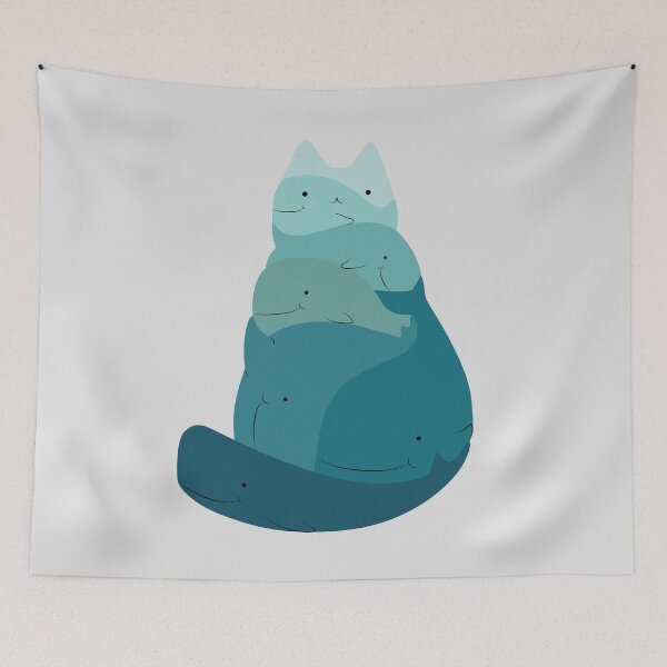 Item preview, Whale Cat designed and sold by ilovedoodle.