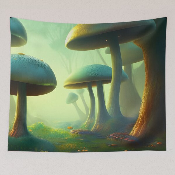 Item preview, Mythical Mushroom Forest designed and sold by Ashl3yx7.