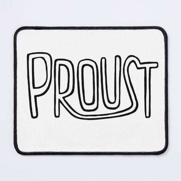 Item preview, French Writer Name Font: Proust in Hand Writing designed and sold by badlydrawnbabe.