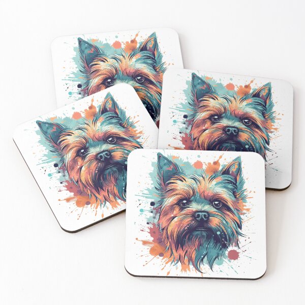 Artikelvorschau, Yorkshire Whimsy: Imaginative Surreal masterpiece for Yorkshire Terrier Lovers entworfen und verkauft von DooodleGod.