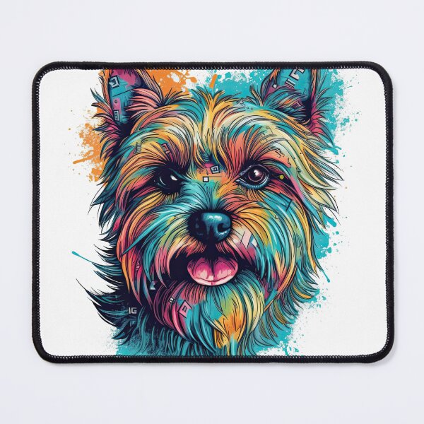 Item preview, Yorkie: Digital Masterpiece Collection for Small, Playful Yorkshire Terrier Lovers designed and sold by DooodleGod.