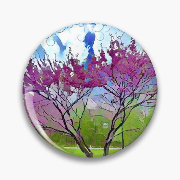 Artikelvorschau, Redbud Keyhole Sky entworfen und verkauft von RivehArt.