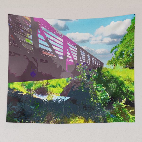 Artikelvorschau, BRIDGE OVER QUIET WATERS entworfen und verkauft von ArtbyRolleen.