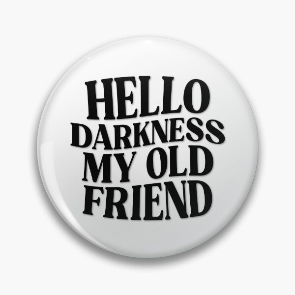 Item preview, Hello darkness II (black) designed and sold by didijuca.