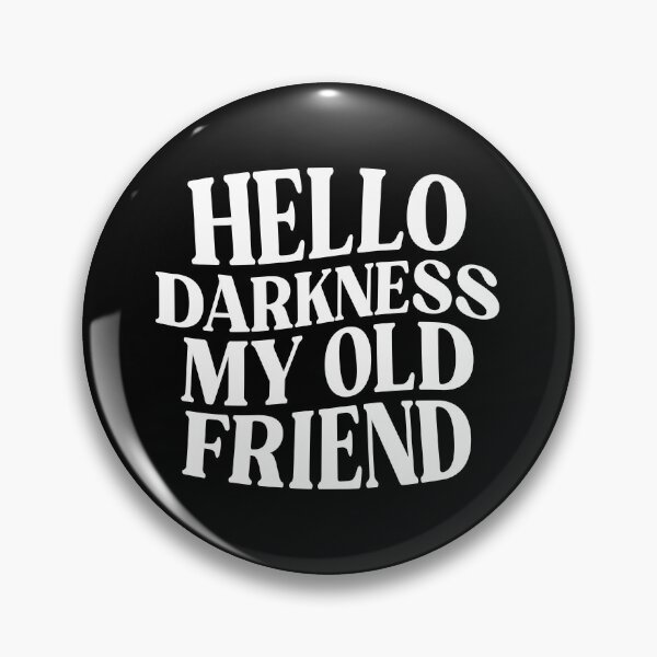 Item preview, Hello darkness II (white) designed and sold by didijuca.