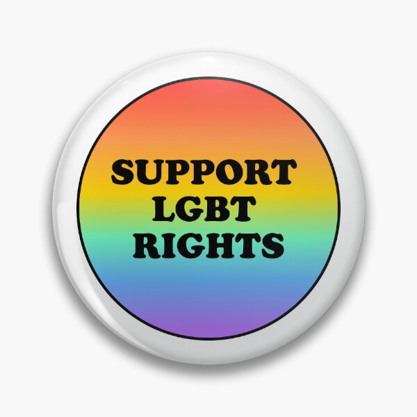 Item preview, Support LGBT Rights gay pride queer rainbow designed and sold by Inspirationmotivation.