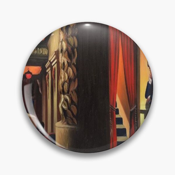 Item preview, Antique New York Movie by Edward Hopper, 1939 - One-of-a-Kind Piece with Old World Charm and Exquisite Detailing designed and sold by THASSON.