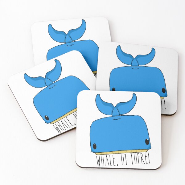 Item preview, Whale hi there pun designed and sold by LA-Teague.
