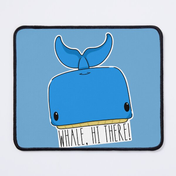 Item preview, Whale hi there pun designed and sold by LA-Teague.