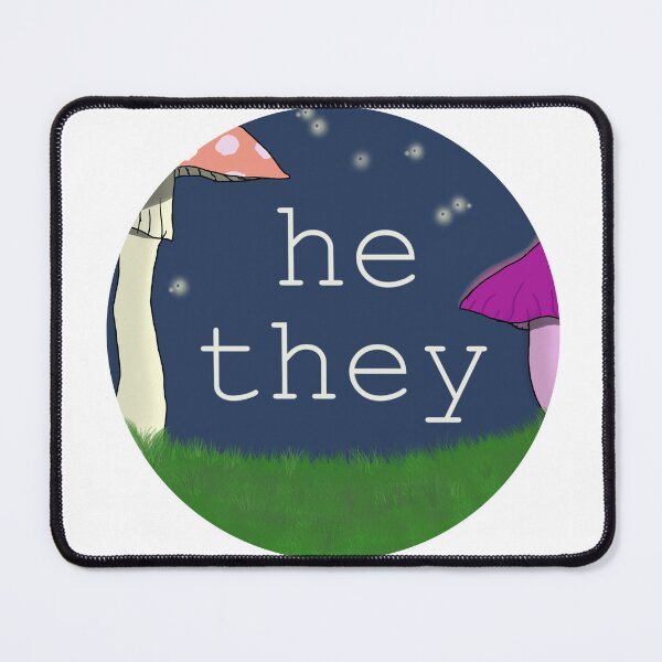 Item preview, mushroom he they designed and sold by SquirrelJC.