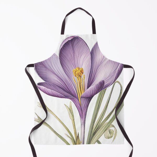Item preview, "Crocus" 6/12 set - Floral Themed Postcard / Greeting Card designed and sold by Iamglitchy.