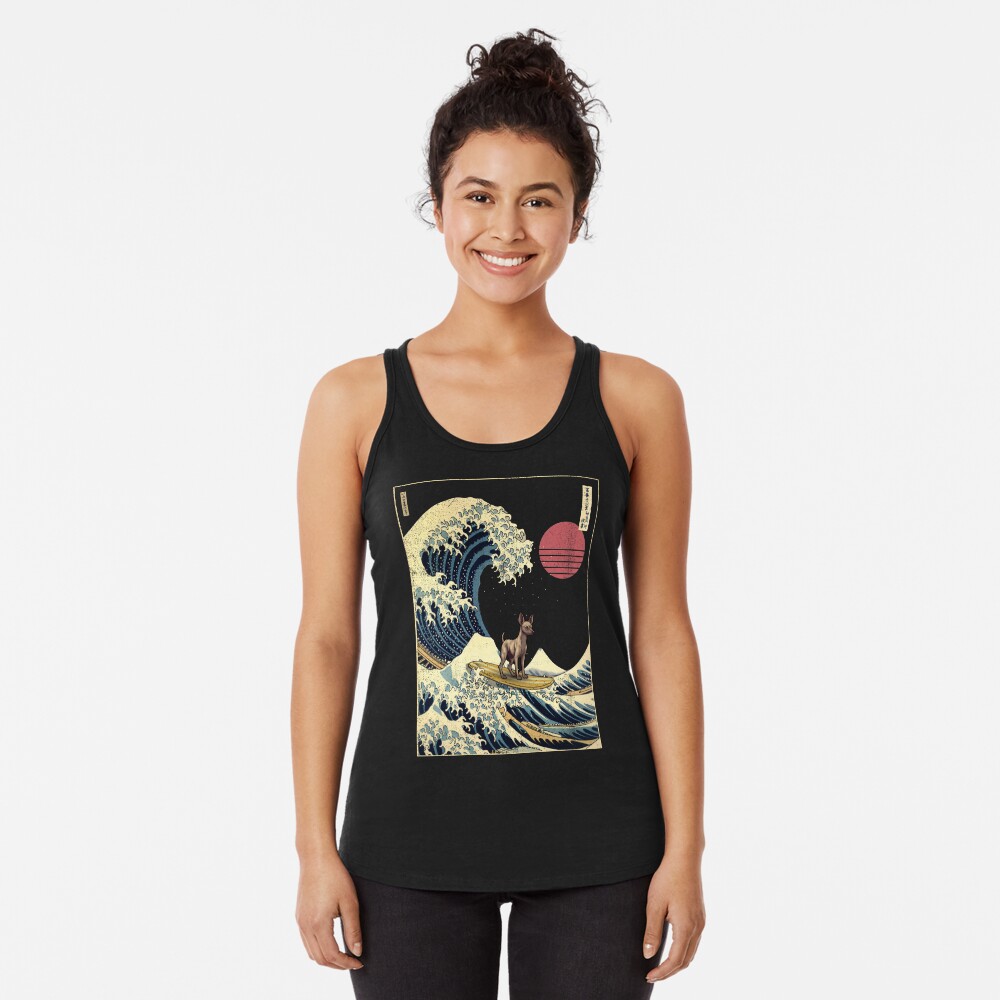 Vista previa del artículo con la obra «Camiseta con espalda nadadora», diseñado y vendido por rafaeltto.