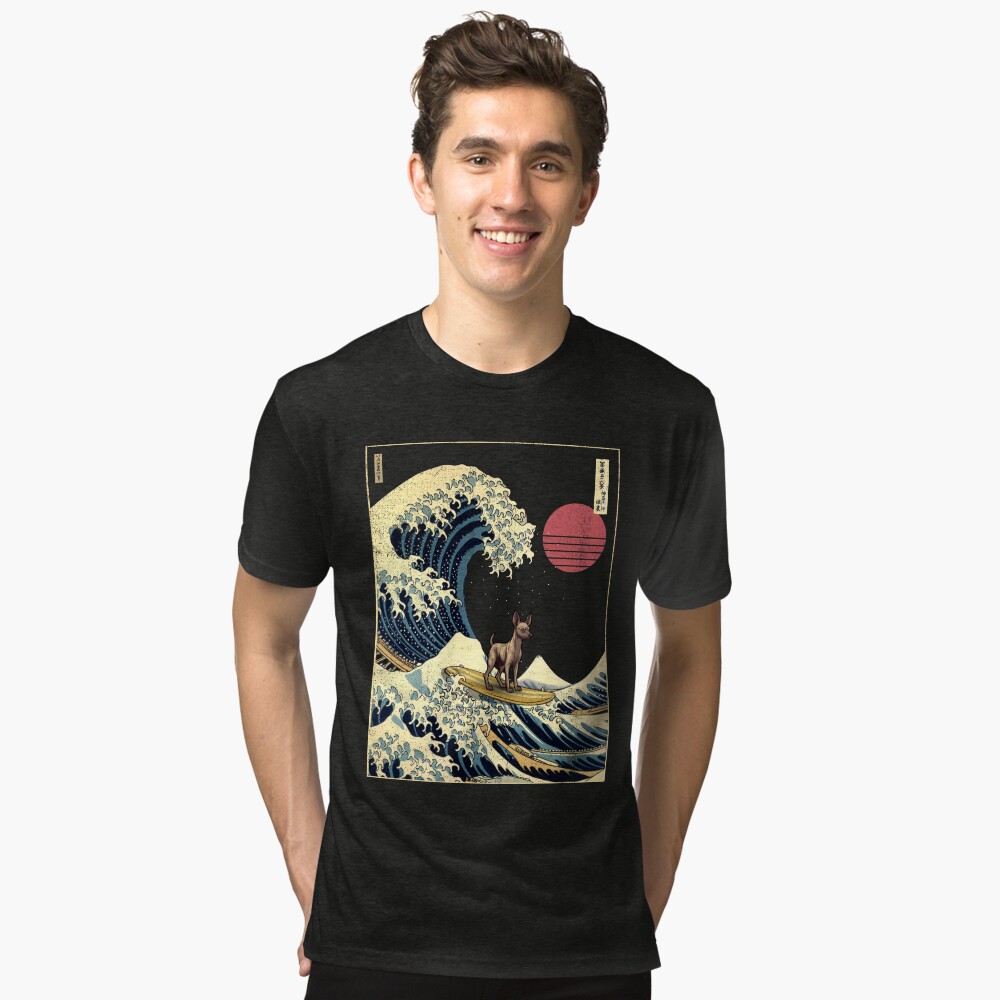 Vista previa del artículo con la obra «Camiseta de tejido mixto», diseñado y vendido por rafaeltto.