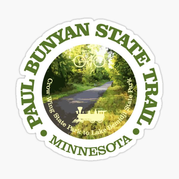 Item preview, Paul Bunyan State Trail (cycling c) designed and sold by curranmorgan.