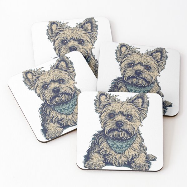 Artikelvorschau, YorkieStyle: Vintage-Inspired Clothing for your Adorable Yorkshire Terrier | great terrific Apparel for Canine Fashion Lovers entworfen und verkauft von DooodleGod.