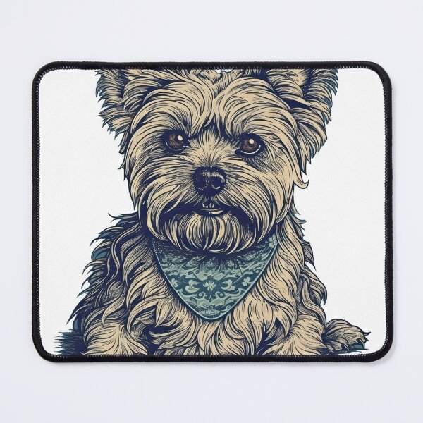 Item preview, YorkieStyle: Vintage-Inspired Clothing for your Adorable Yorkshire Terrier | great terrific Apparel for Canine Fashion Lovers designed and sold by DooodleGod.