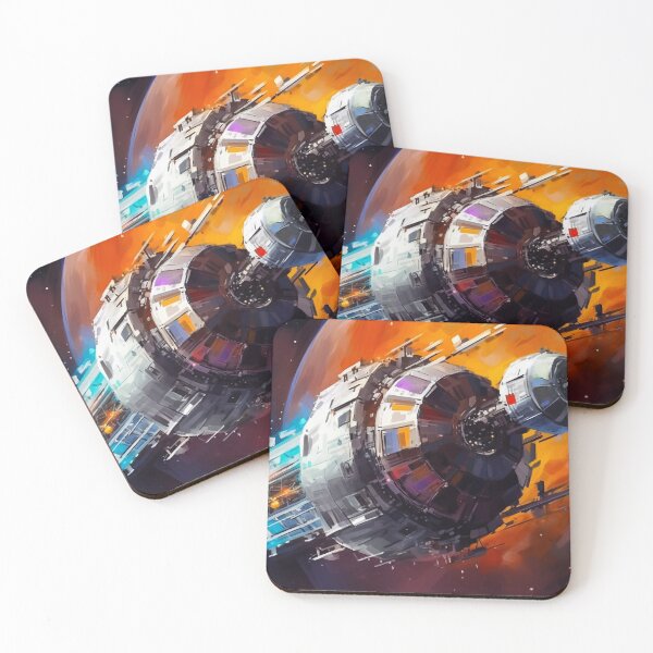 Item preview, Space Station Orbiting Mars designed and sold by Vacationist.