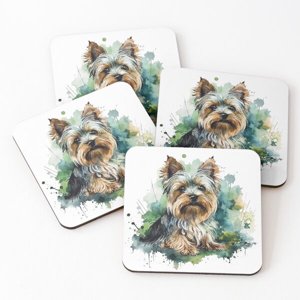 Item preview, Yorkie Companion: Original artistic masterpiece for Home designed and sold by DooodleGod.