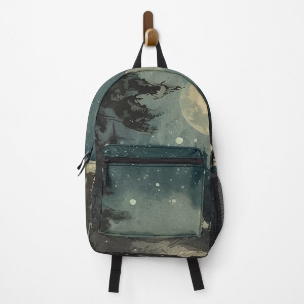 Item preview, A Full Moon in the Forest - Boho Watercolor Night Sky designed and sold by GVRDesign.