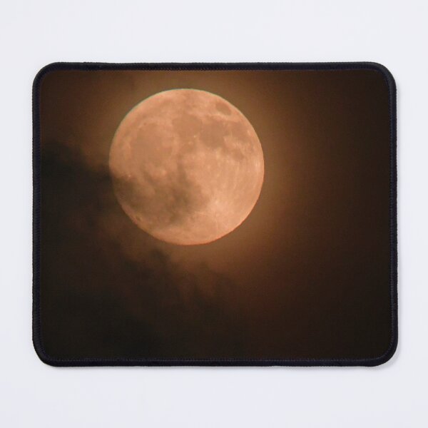 Item preview, June Strawberry Moon behind Misty Clouds... designed and sold by Poete100.