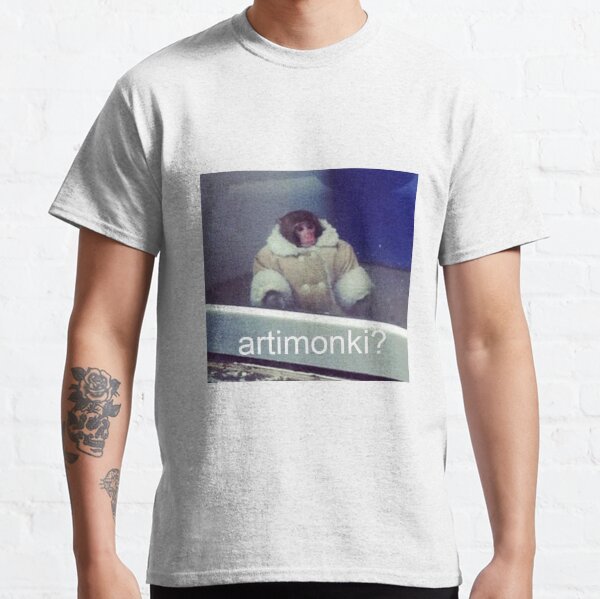 Vista previa del artículo con la obra «Arti Monki?», diseñado y vendido por ETERNXLDESIGNS.