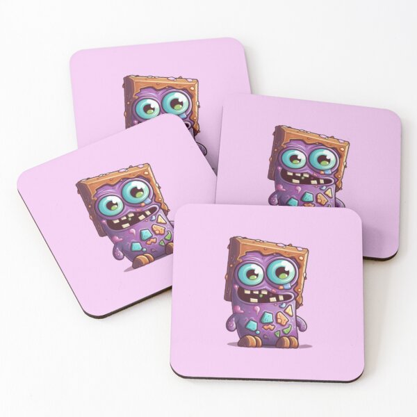 Item preview, Kawaii Zombie Food Monsters: When the Cuties Bite Back -Death by Chocolate! designed and sold by HalloweenMStore.