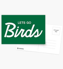 Lets Go Birds 3 Postcards