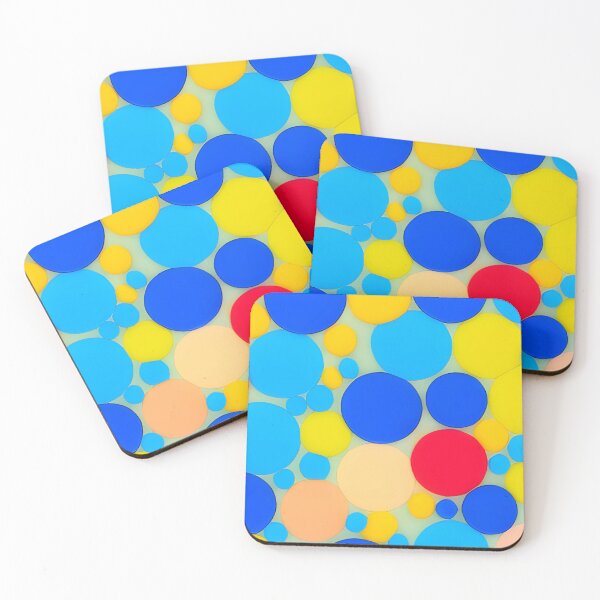 Item preview, Abstract Colorful Bubble Pattern designed and sold by calibrit.