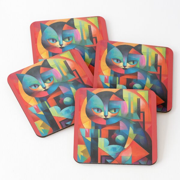 Item preview, Cat of Many Colors designed and sold by munki-urban.