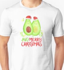 Avocado - Avo Merry Christmas Unisex T-Shirt