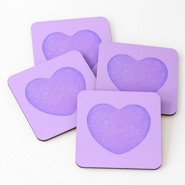 Item preview, Purple Glitter Heart designed and sold by cartuart.