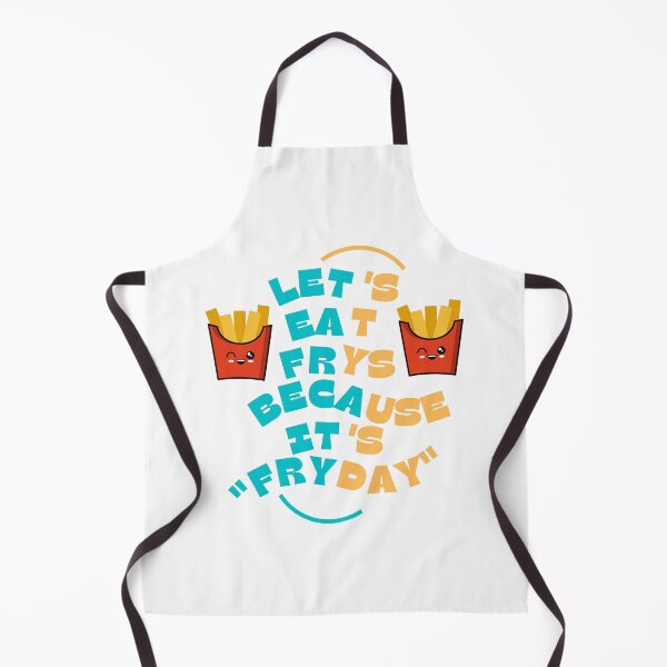 Item preview, Let's Eat Frys Because It's Fryday designed and sold by Acorn-Studio.