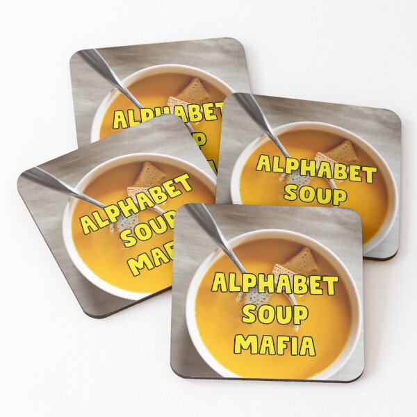 Item preview, Alphabet Soup Mafia (Soup Edition) designed and sold by elierlick.