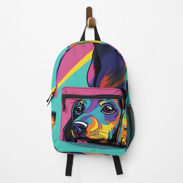 Item preview, Cyberpunk Neon Wiener Dog designed and sold by bostmeyer.