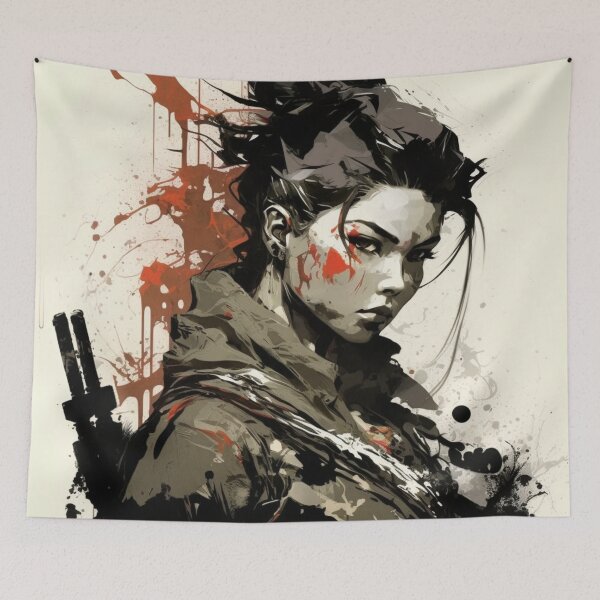 Item preview, Warrior's Grace: The Samurai Maiden designed and sold by DaniFantasy.