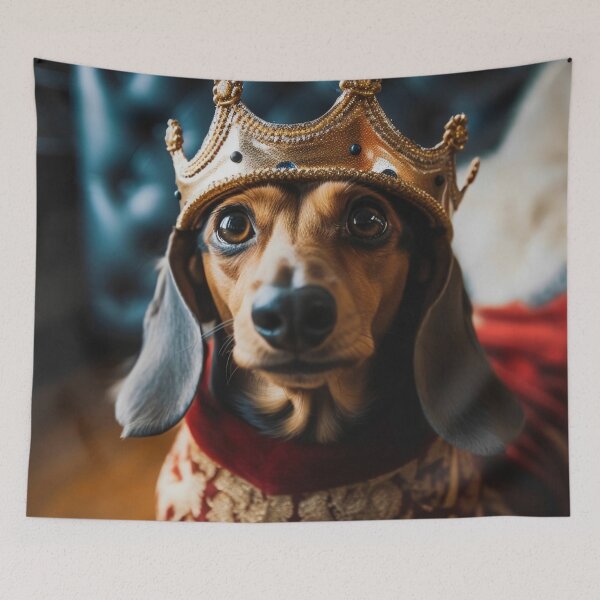 Item preview, King Wiener Dog And His Crown designed and sold by bostmeyer.