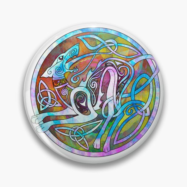 Item preview, Celtic Cosmic Hound Good Boy designed and sold by Donkjonk.