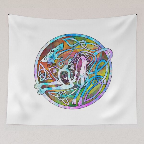 Item preview, Celtic Cosmic Hound Good Boy designed and sold by Donkjonk.