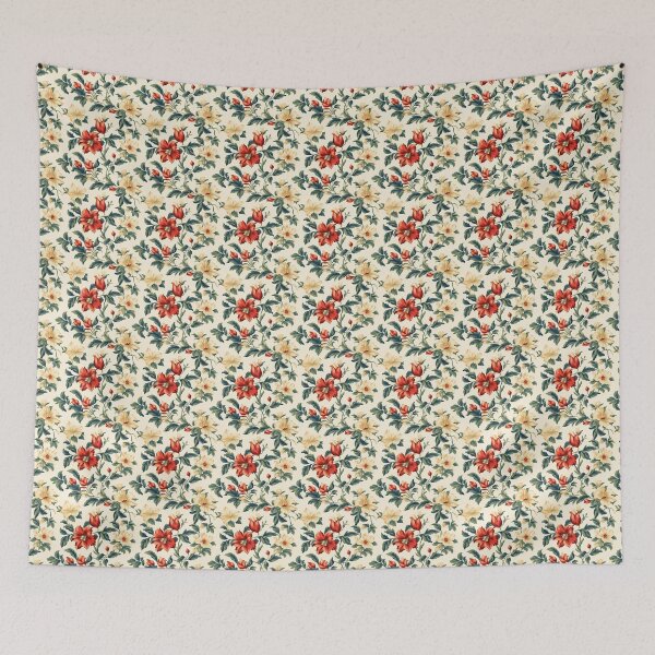 Item preview, Charming Vintage Floral Design designed and sold by RoverB.