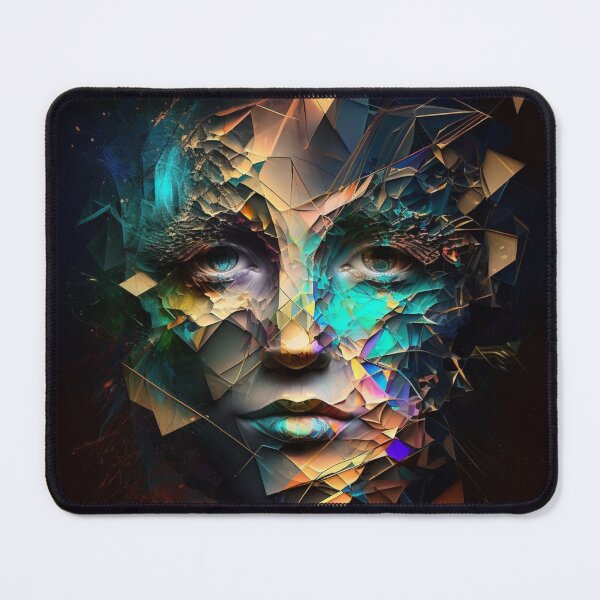 Item preview, Fractured Reflections: Abstract Face designed and sold by DaniFantasy.