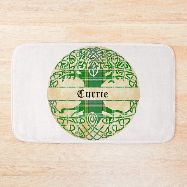 Item preview, Currie Tree of Life Clan Scottish Surname tartan designed and sold by BagTown Clans.