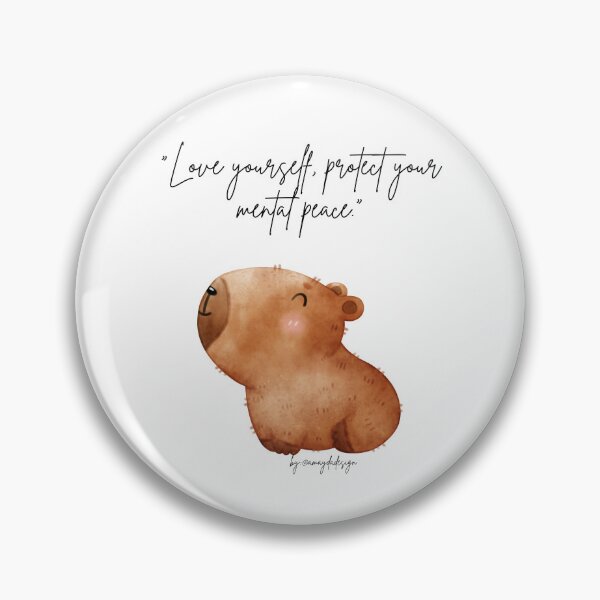 Item preview, "Calm Capybara" designed and sold by AYLLU.
